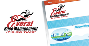 Everal Race Management.com (re-design)
